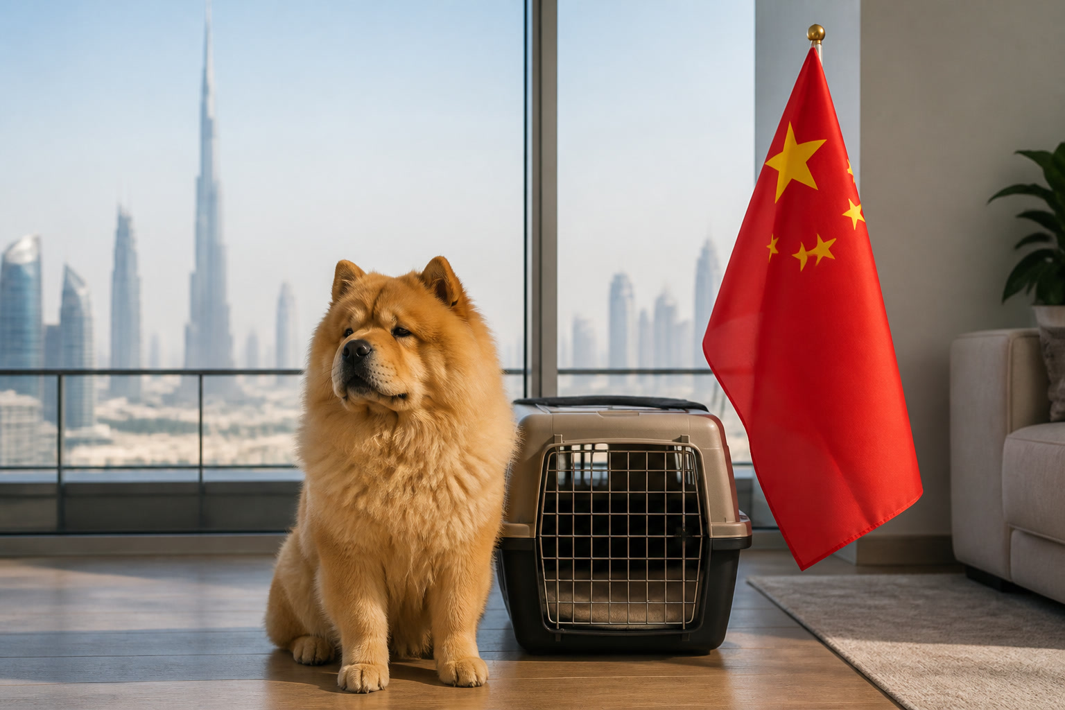 China to Dubai