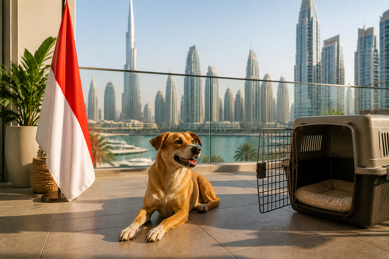 Dubai to Indonesia