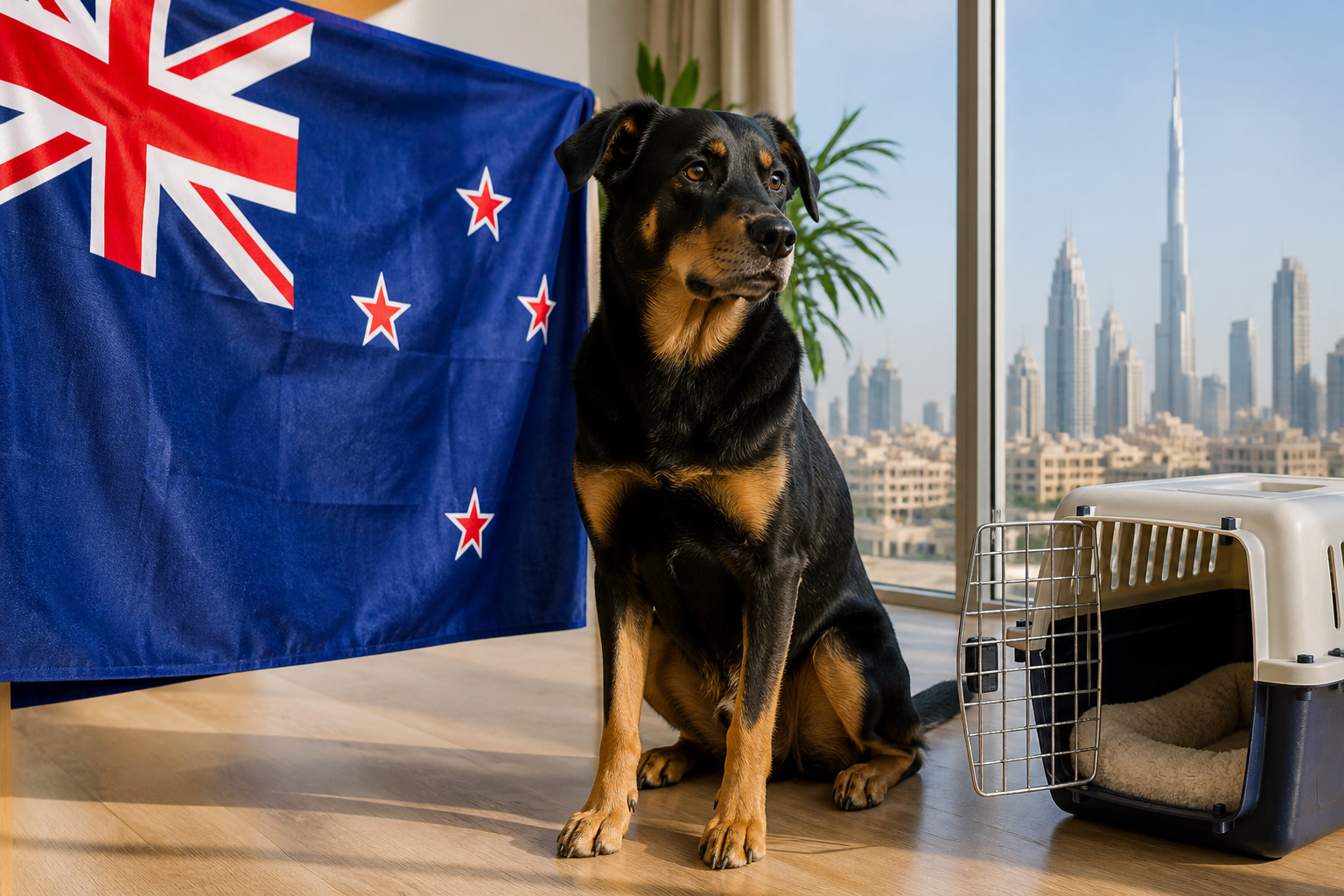 Dubai to New Zealand