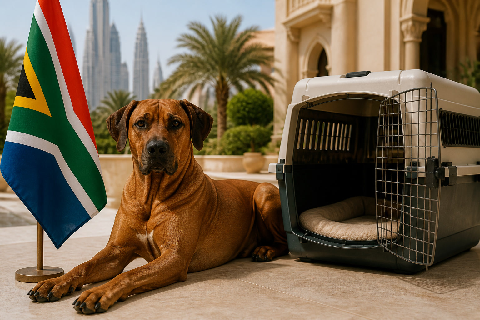 Dubai to South Africa