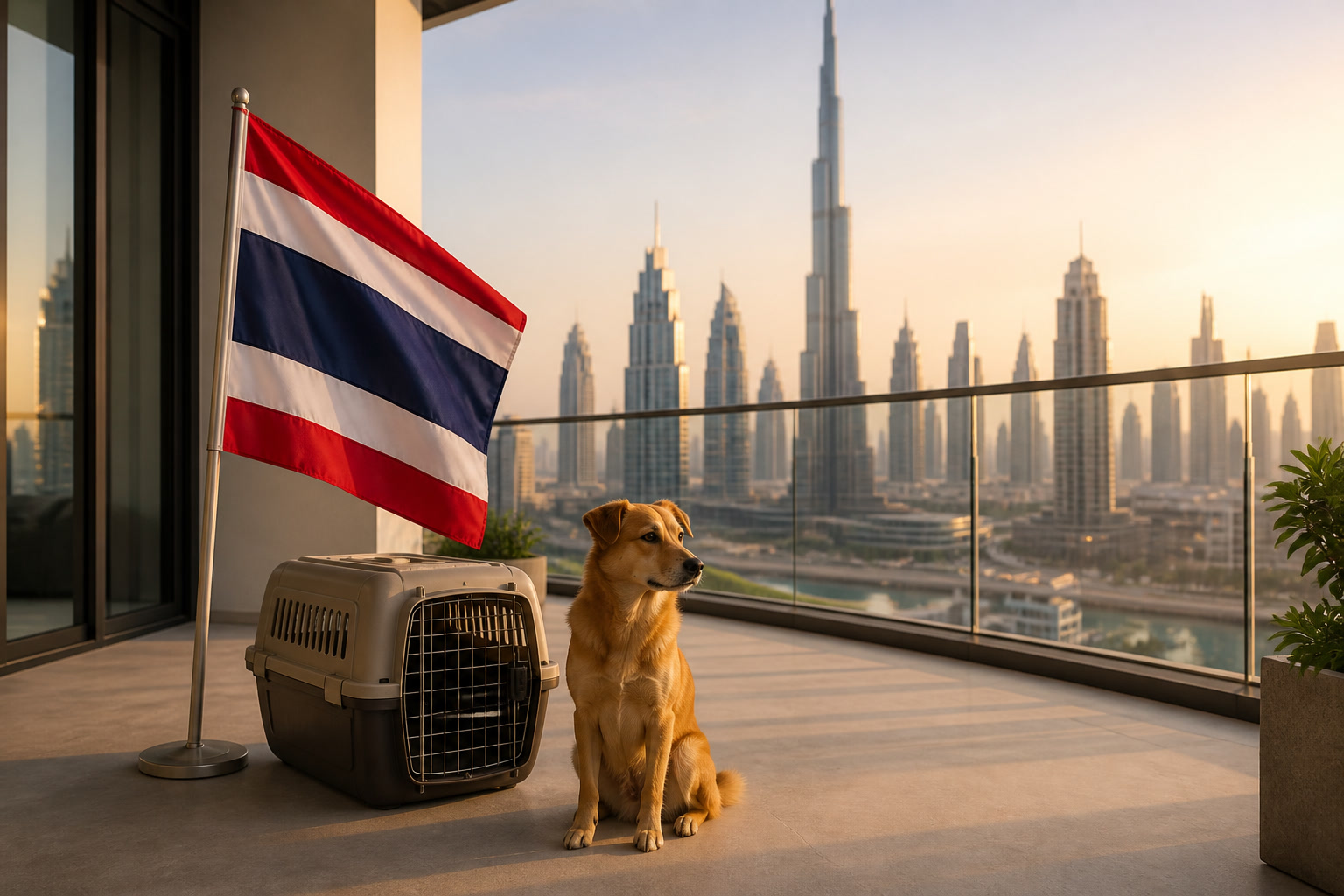 Dubai to Thailand