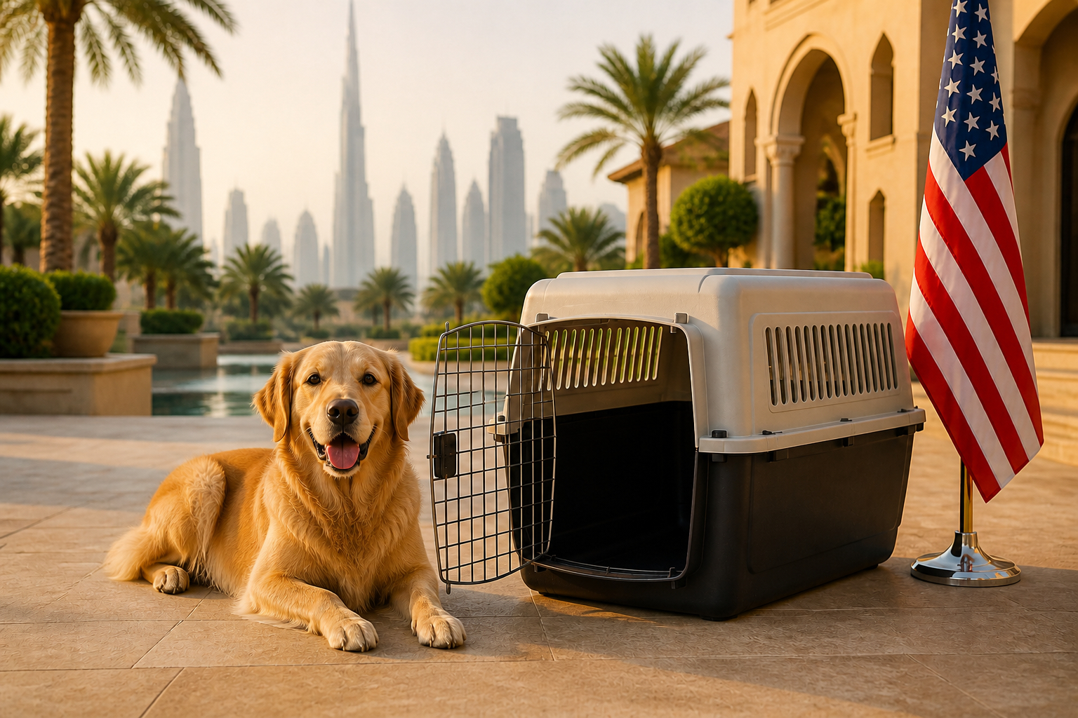 Dubai to USA