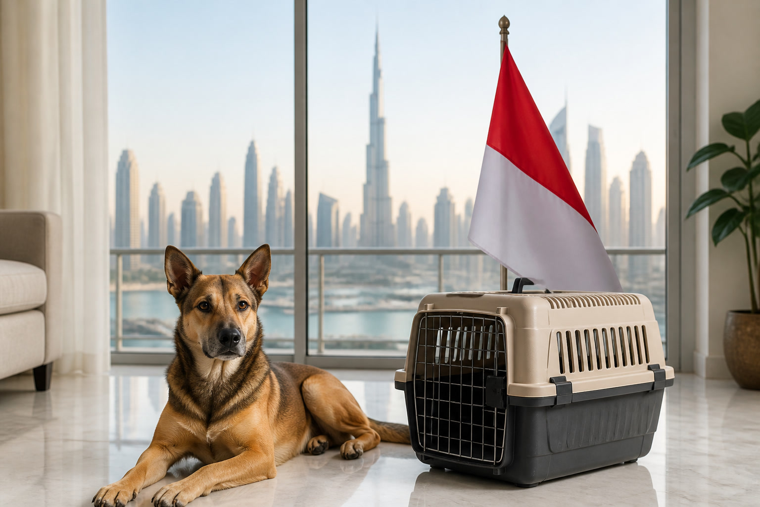 Indonesia to Dubai