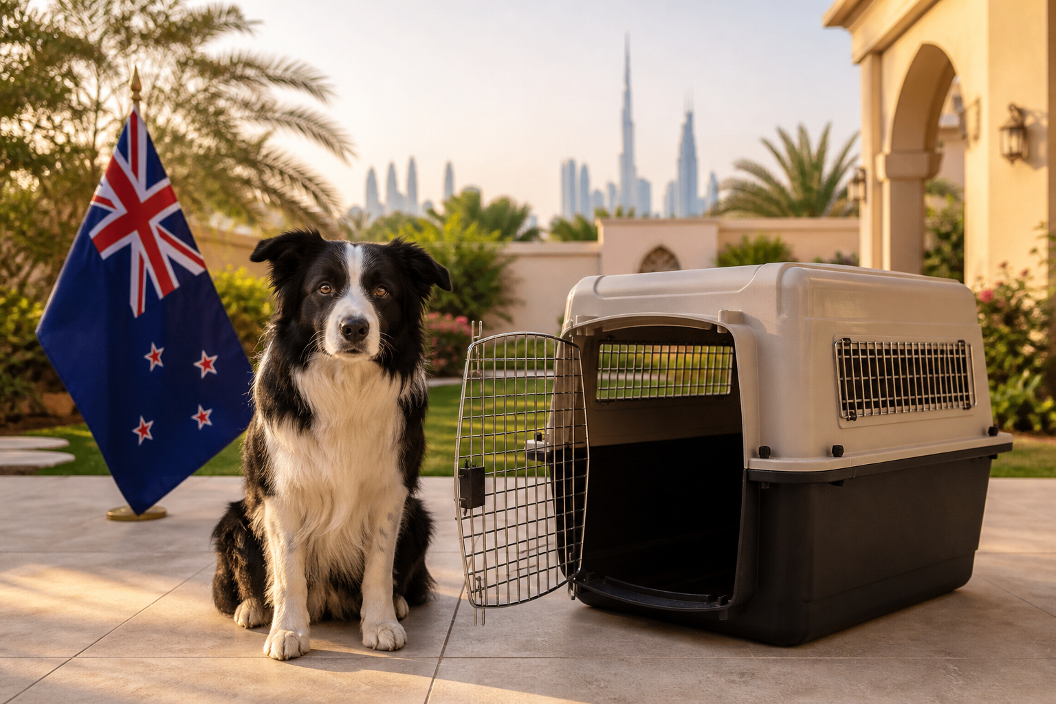 New Zealand to Dubai