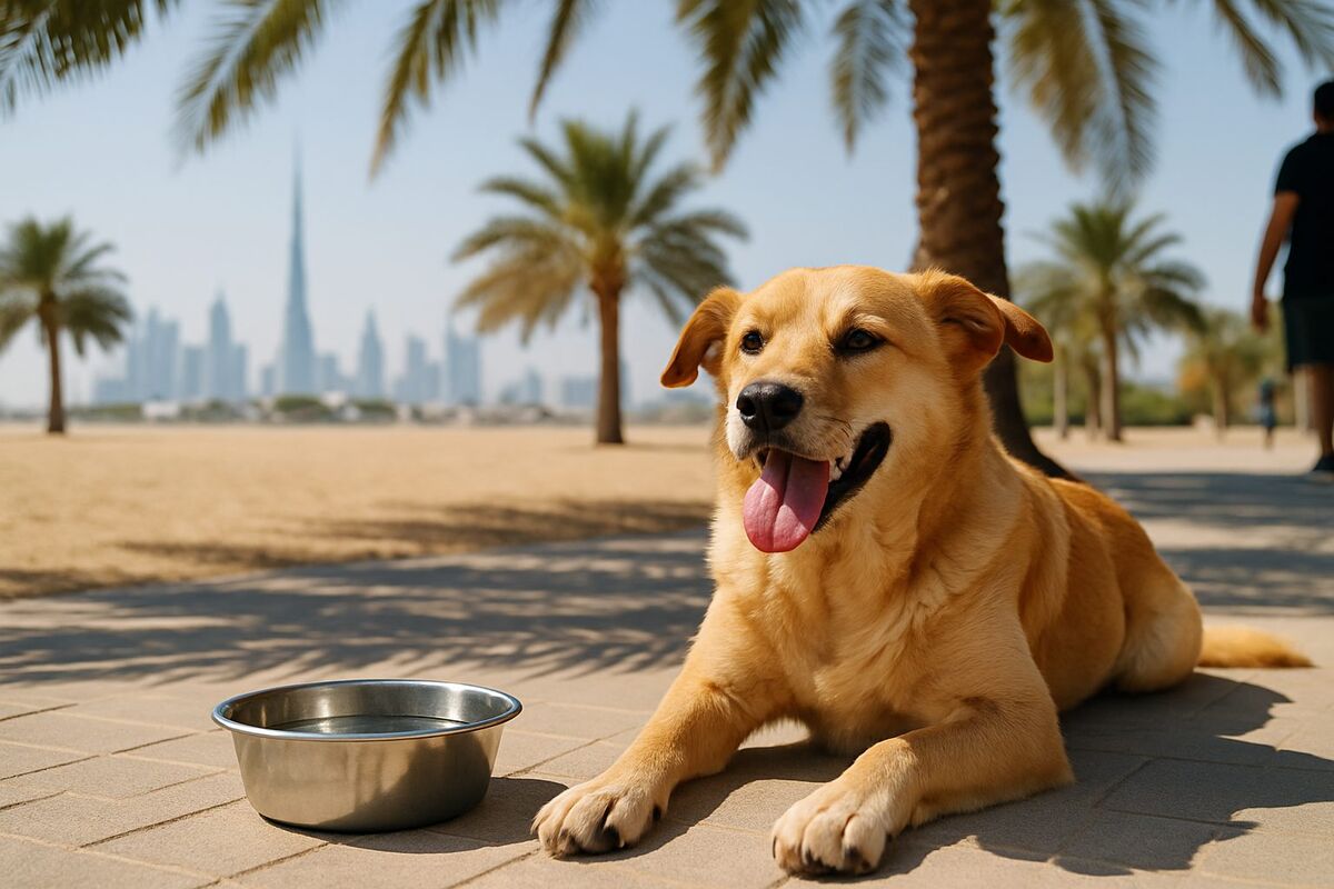 Pet Travel in Dubai Summer Heat