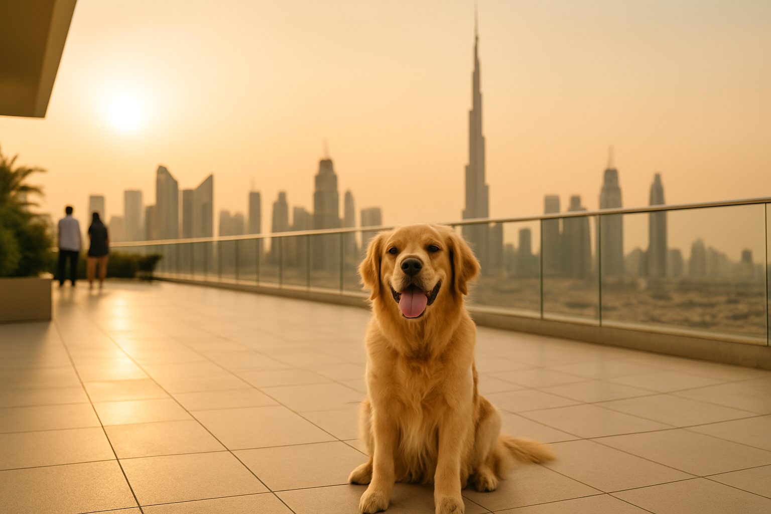 Dubai skyline — pet relocation across UAE cities and emirates